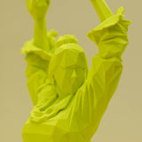 Imán con pinza colección La Flamenca amarillo flúor