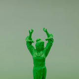 Imán con pinza colección La Flamenca verde flúor