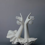 Lámpara colección La Flamenca blanco roto