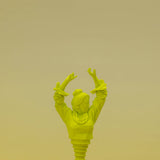 Tapón botella colección La Flamenca amarillo flúor