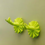 Percheros colección La Flamenca amarillo flúor