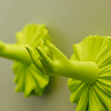 Percheros colección La Flamenca amarillo flúor