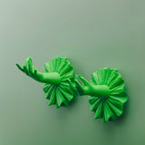 Porte-manteaux de la collection La Flamenca en vert fluorescent