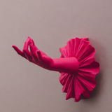 Percheros colección La Flamenca rosa flúor individual